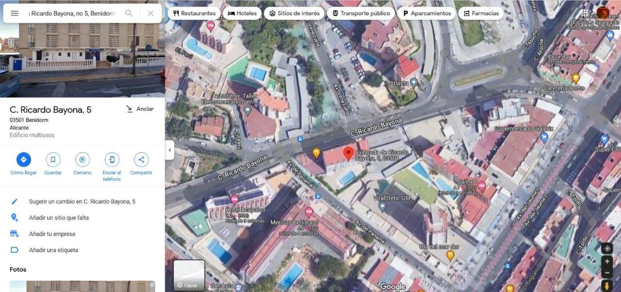 Apartamento Esturion Daire Benidorm Dış mekan fotoğraf